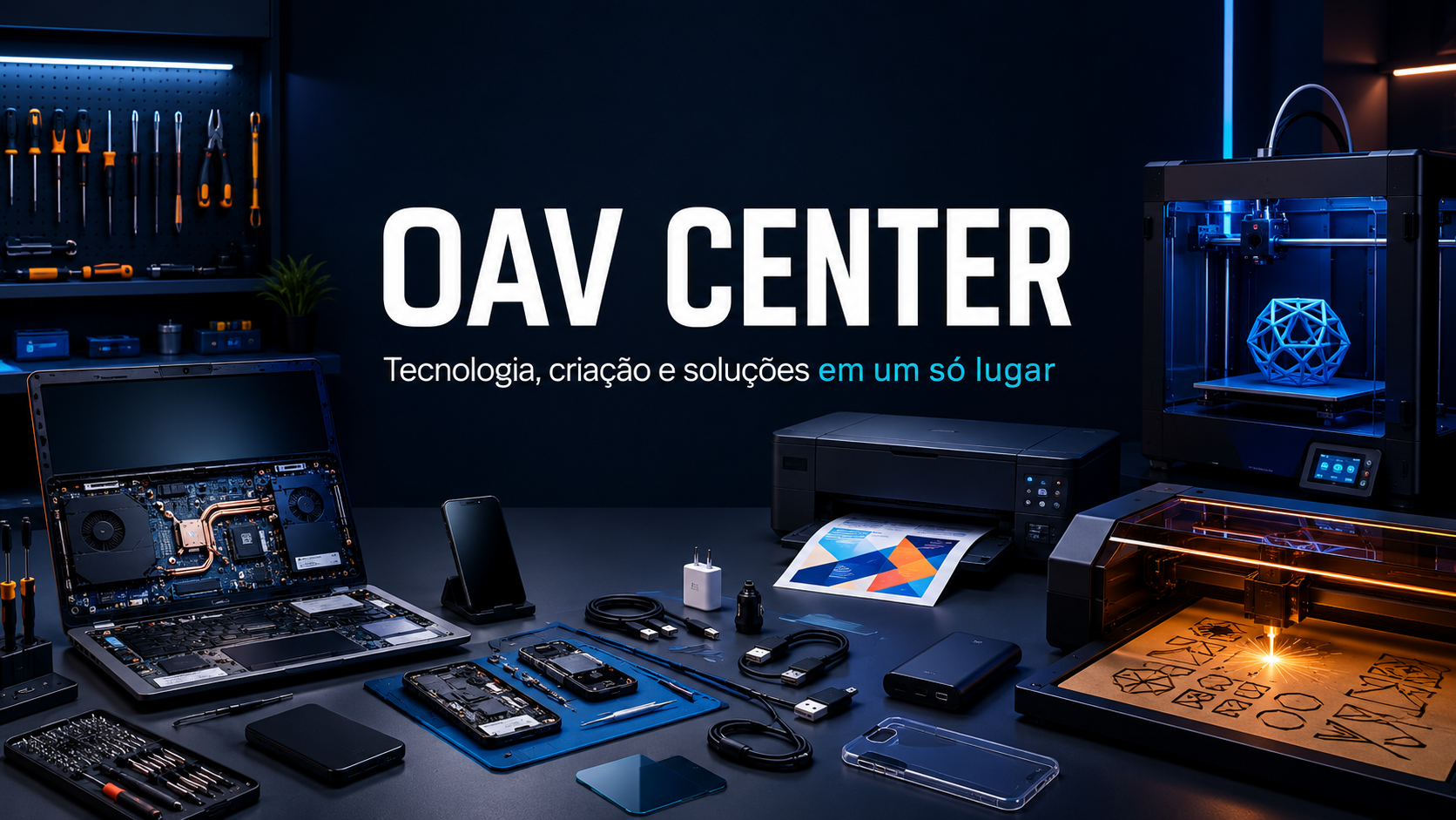 Conheça a OAV CENTER: tecnologia, criação e soluções em um só lugar